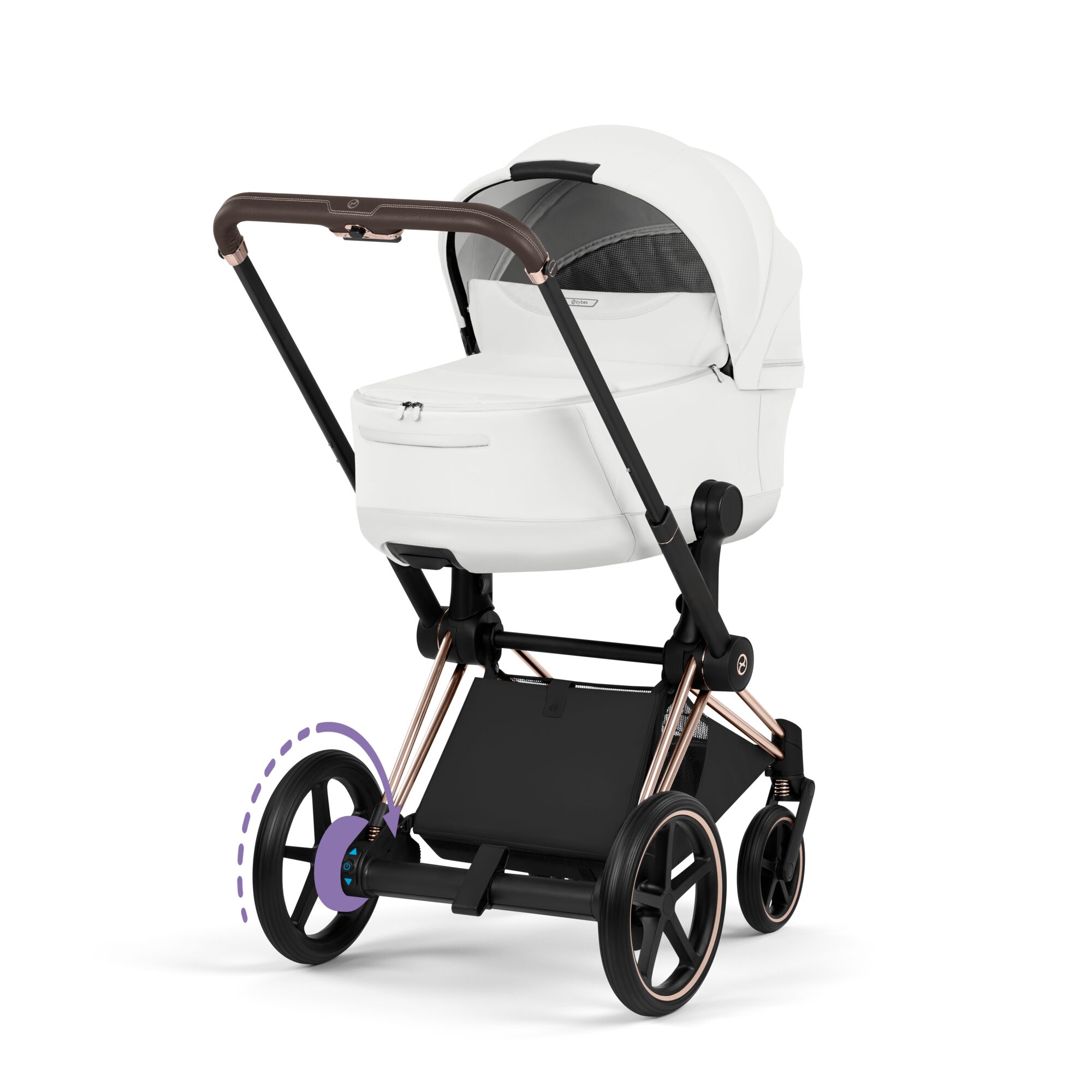 Landoul Cybex Priam Integrat in Cadrul e-Priam Rosegold
