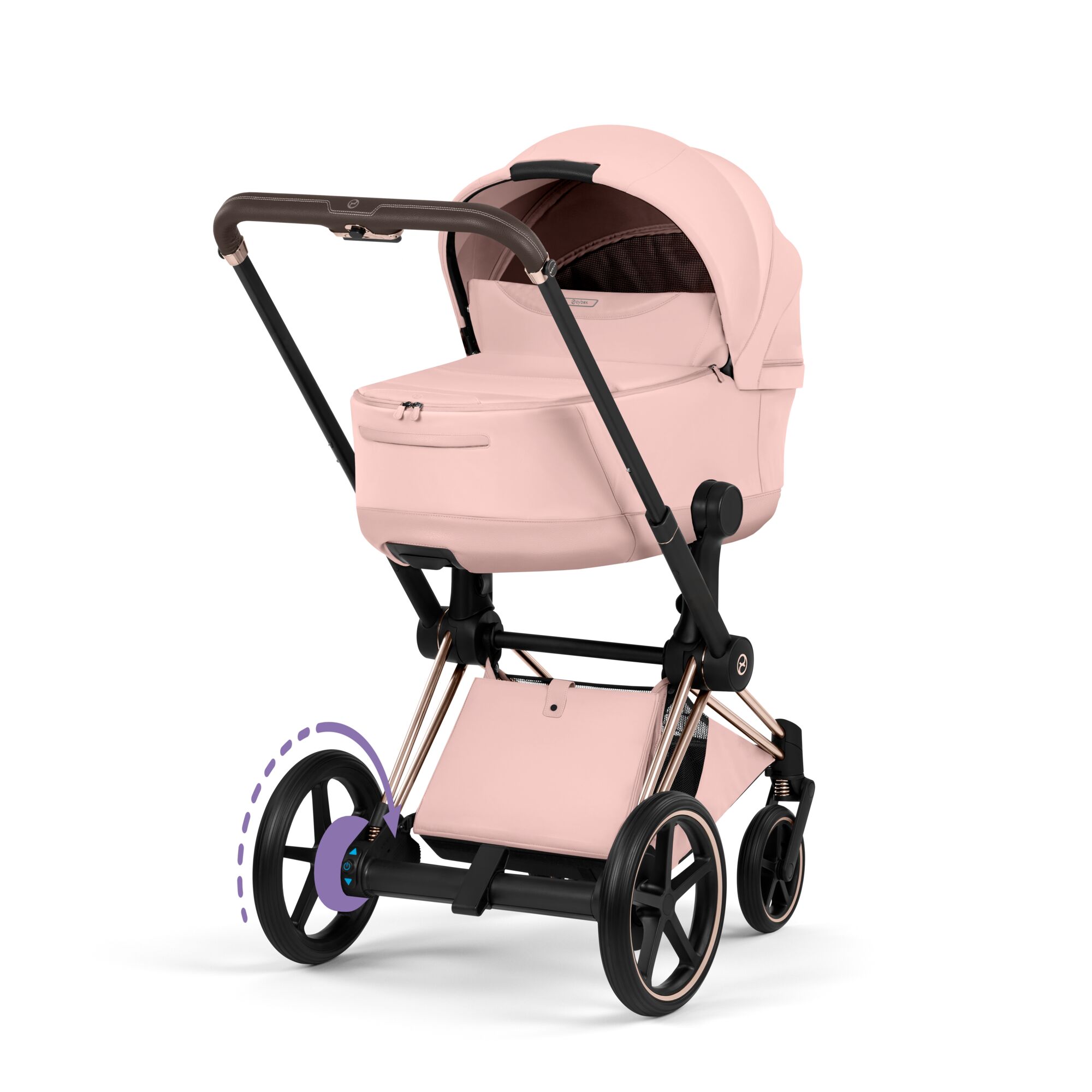 Landoul Cybex Priam Integrat in Cadrul e-Priam Rosegold