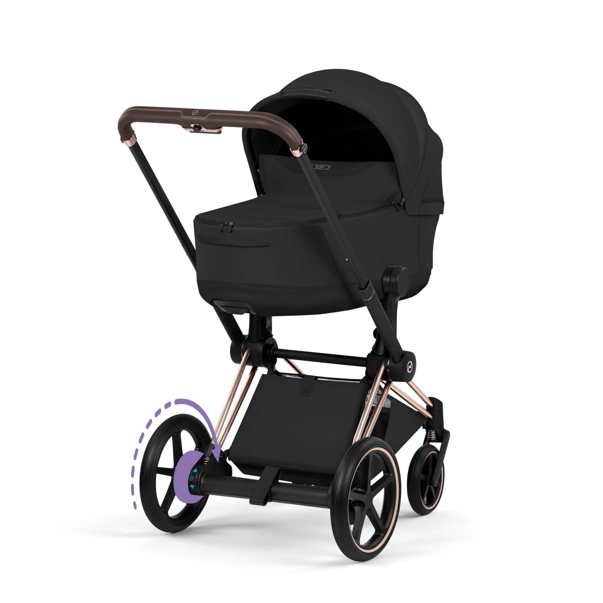 Landoul Cybex Priam Integrat in Cadrul e-Priam Rosegold