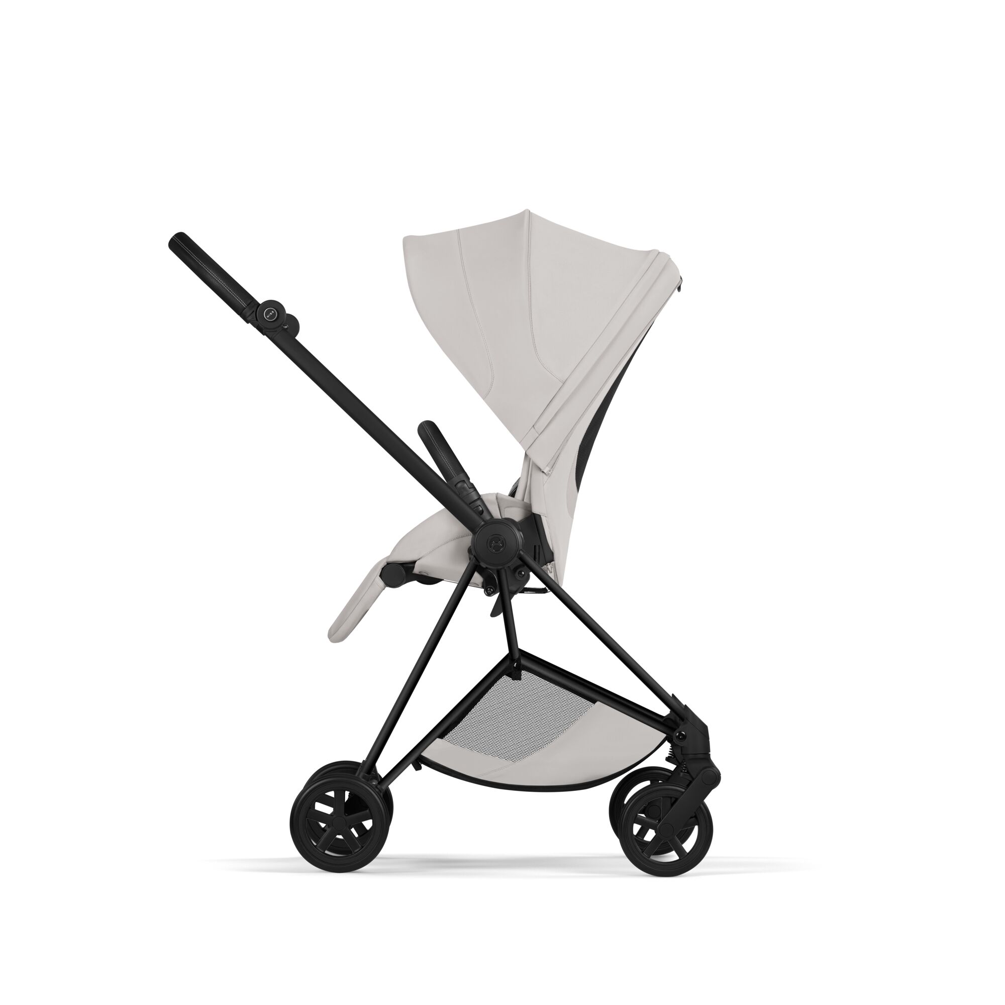  Carucior Cybex Mios Style City Grey 3 in 1 - Cadru Matt Black
