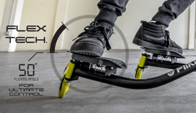Trotineta Yvolution Y Fliker Pro - Drifturi cu Texnologia Flex
