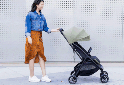 Carucior Graco Myavo 3 in 1 Midnight - cu plere rapida automata