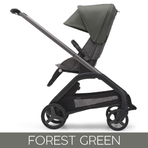 Descriere Carucior Bugaboo personalizat Dragonfly Graphite/Midnight Black Forest Green