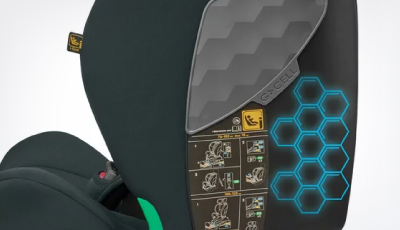 Scaun auto Maxi-Cosi Titan i-Size Basic Grey - Protectie laterala avansata cu G-CELL 2.0