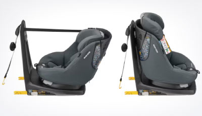 Scaun auto Maxi-Cosi AxissFix Sparkling Blue - Rear-Facing si Forward-Facing