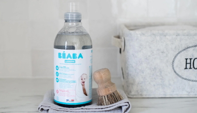 Detergent de rufe lichid Beaba Flori de Mar, 1 L/16 spalari, Certificat Ecocert