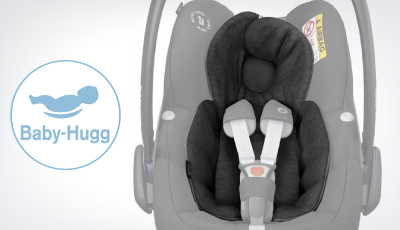Scoica auto Maxi Cosi Pebble Pro i-Size Essential Grey - Protectie Baby-Hugg