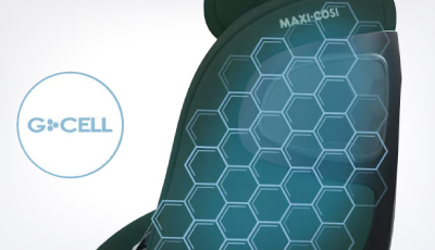 Scaun auto Maxi Cosi Pearl 360 i-Size Authentic Graphite - tehnologie G-Cell
