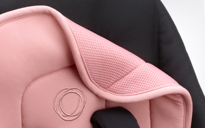 Husa carucior Bugaboo Dual Comfort Morning Pink - plasa 3D