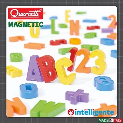 Set magnetic ABC 123 Quercetti