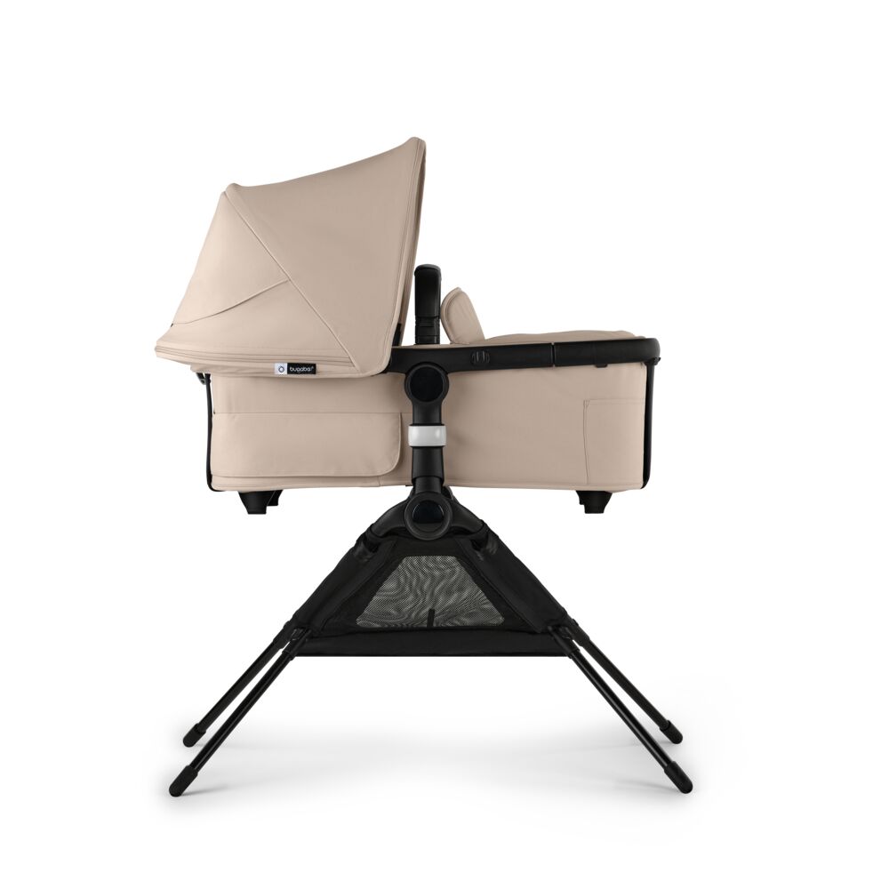 Suport pentru landou carucior Bugaboo Fox permite somn acasa si in calatorii fara patut