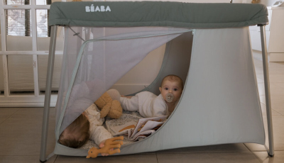 Descriere Patut de calatorie 3 in 1 Beaba Eazy Sleep Mineral Grey