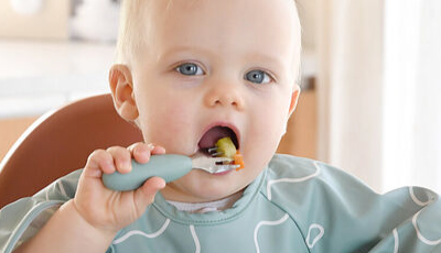 Descriere Set tacamuri inox Beaba Cotton Candy