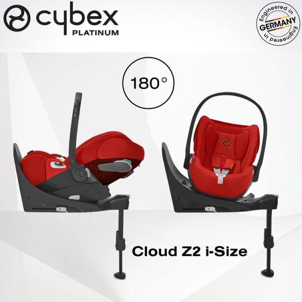 Scaun Auto Cybex Cloud Z2 i-Size Plus Deep Black - inclinare la 180 grade