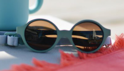 Ochelari de soare Beaba 9-24 luni Joy Sage Green