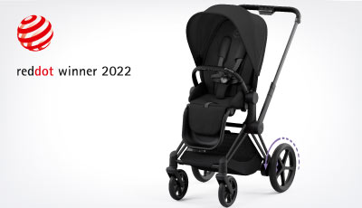 Cadru carucior Cybex e-Priam Matt Black - Inovatie de ultima generatie