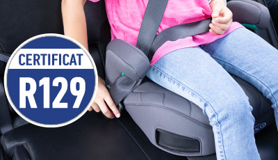 Inaltator auto Graco Max i-Size Midnight - Certificat R129