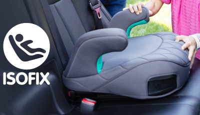 Inaltator auto Graco Max i-Size Midnight - conectori ISOFIX
