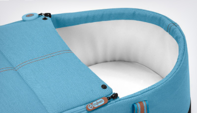 Cocoon S carucior Cybex Ocean Blue - captuseala fleece