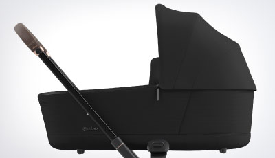 Landou Cybex Priam Lux Sepia Black - Confort de lux din prima zi