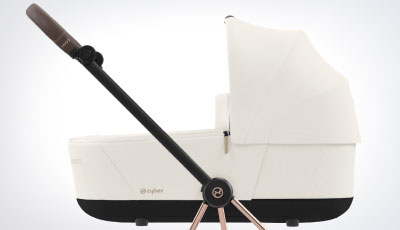 Landou Cybex Mios 3 Lux Off White - Confort de lux din prima zi