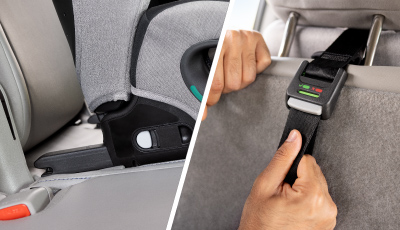 Scaun auto Graco Energi i-Size Meteor - conectori Isofix si Top Tether