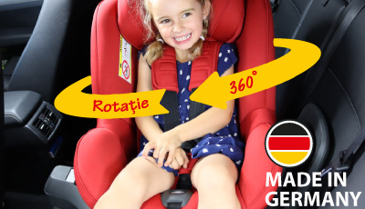 Scaun auto SPERBER-FIX i-Size Atlantic Blue - prezentare