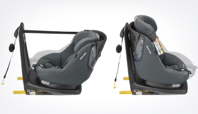 Scaun auto Maxi-Cosi AxissFix Plus Sparkling Blue - 2 moduri de a calatori