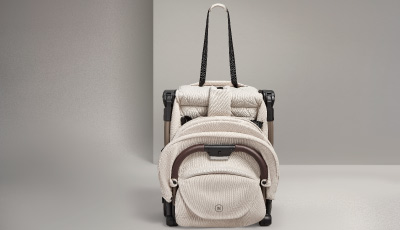 Carucior Silver Cross Clic Almond - design compact