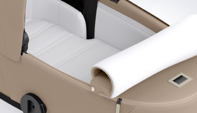 Landou Cybex Mios 3 Lux Cozy Beige - Saltea din spuma moale, respirabila