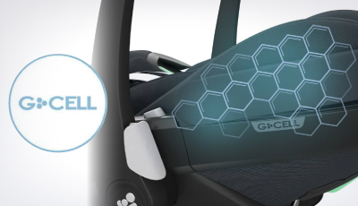 Scoica auto Maxi-Cosi Pebble 360 Pro Essential Graphite - siguranta suplimentara G-Cell