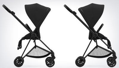Sasiu carucior Cybex Mios 3 Matt Black - Sezut reversibil