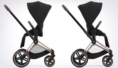 Sasiu carucior Cybex Priam Rosegold - Sezut reversibil