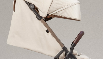 Carucior Silver Cross Clic Almond - spatar reglabil