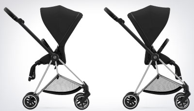 Sasiu carucior Cybex Mios 3 Matt Black - Sezut reversibil