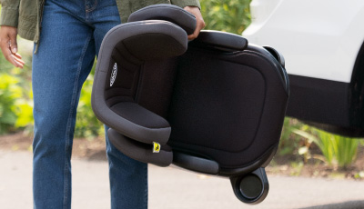Scaun auto Graco Junior Maxi i-Size Navy - usor, doar 3.4 kg