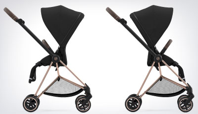 Sasiu carucior Cybex Mios 3 Rosegold - Sezut reversibil