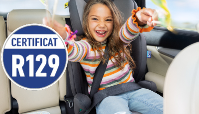 Scaun auto Graco Affix i-Size Midnight - Certificat R129