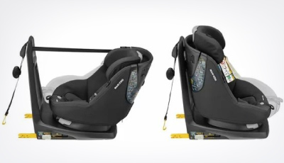Scaun auto Maxi-Cosi AxissFix Air Authentic Black - 2 moduri de a calatori