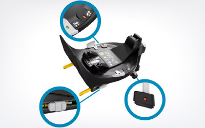 Baza Isofix Maxi-Cosi FamilyFix 360 - instalare intuitiva