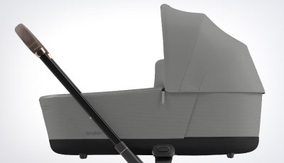 Landou Cybex Priam Lux Mirage Grey - Confort de lux din prima zi