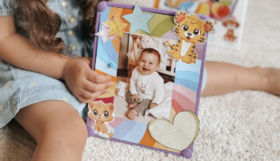 Set creativ Quercetti Fantaframe - rame personalizate