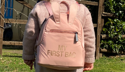 Descriere Rucsac pentru copii Childhome My First Bag Roz