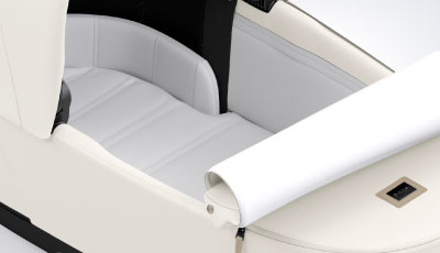 Landou Cybex Priam Lux Off White - Saltea din spuma moale, respirabila