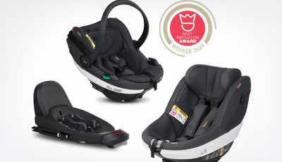 Scaun auto BeSafe Beyond 360 Gri Anthracite Mesh - baza Isofix