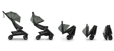 pliere carucior Bugaboo Butterfly 2 Black/Forest Green