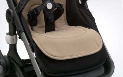 Husa carucior Bugaboo Dual Comfort Dune Taupe - usor de intretinut
