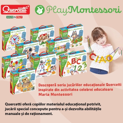 Joc Quercetti Play Habitat Montessori - colectia Play Montessori