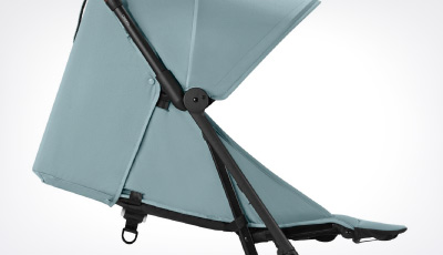 Carucior Cybex Orfeo Taupe/Stormy Blue - Inclinare ergonomica