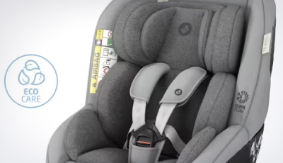 Scaun auto Maxi-Cosi Mica Pro Eco I-Size Authentic Cognac - Eco Care - tesaturi 100% reciclate